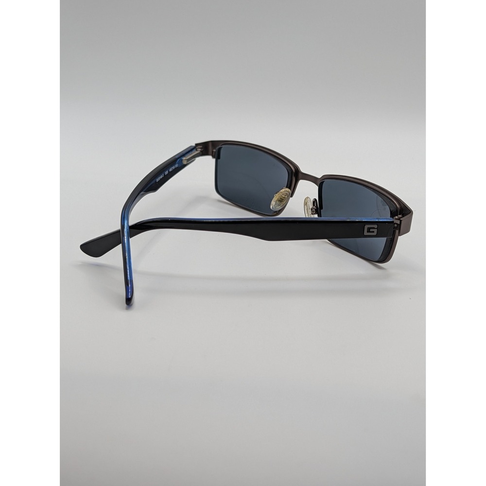 Guess GU 9146-3 Rectangular Gunmetal Black Blue Eyeglass Frames 48-16-130